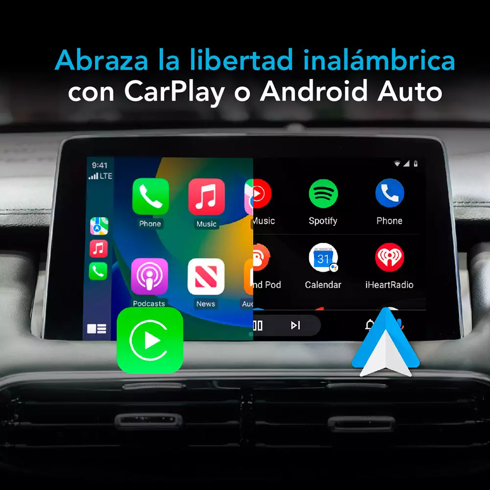 Adaptador Ai Box Autosky Carplay Android Wcpaa-Dua