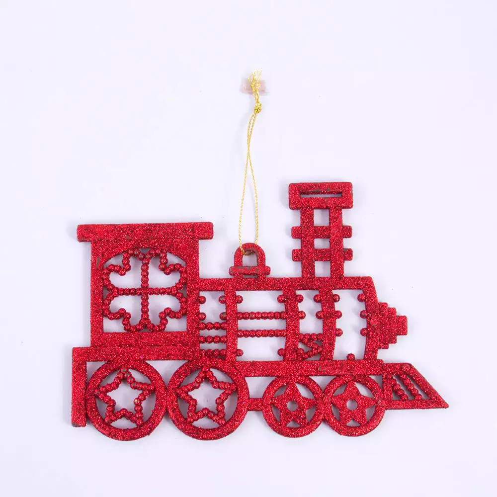 Adorno Arbol Miro Christmas Tren 16X11Cm Rojo Polipropileno 831-X