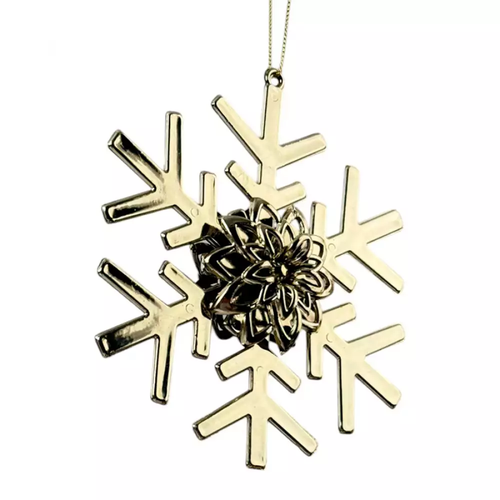 Adorno Arbol Santini Copo Nieve 9X5Cm Cobre Plastico 130-420100