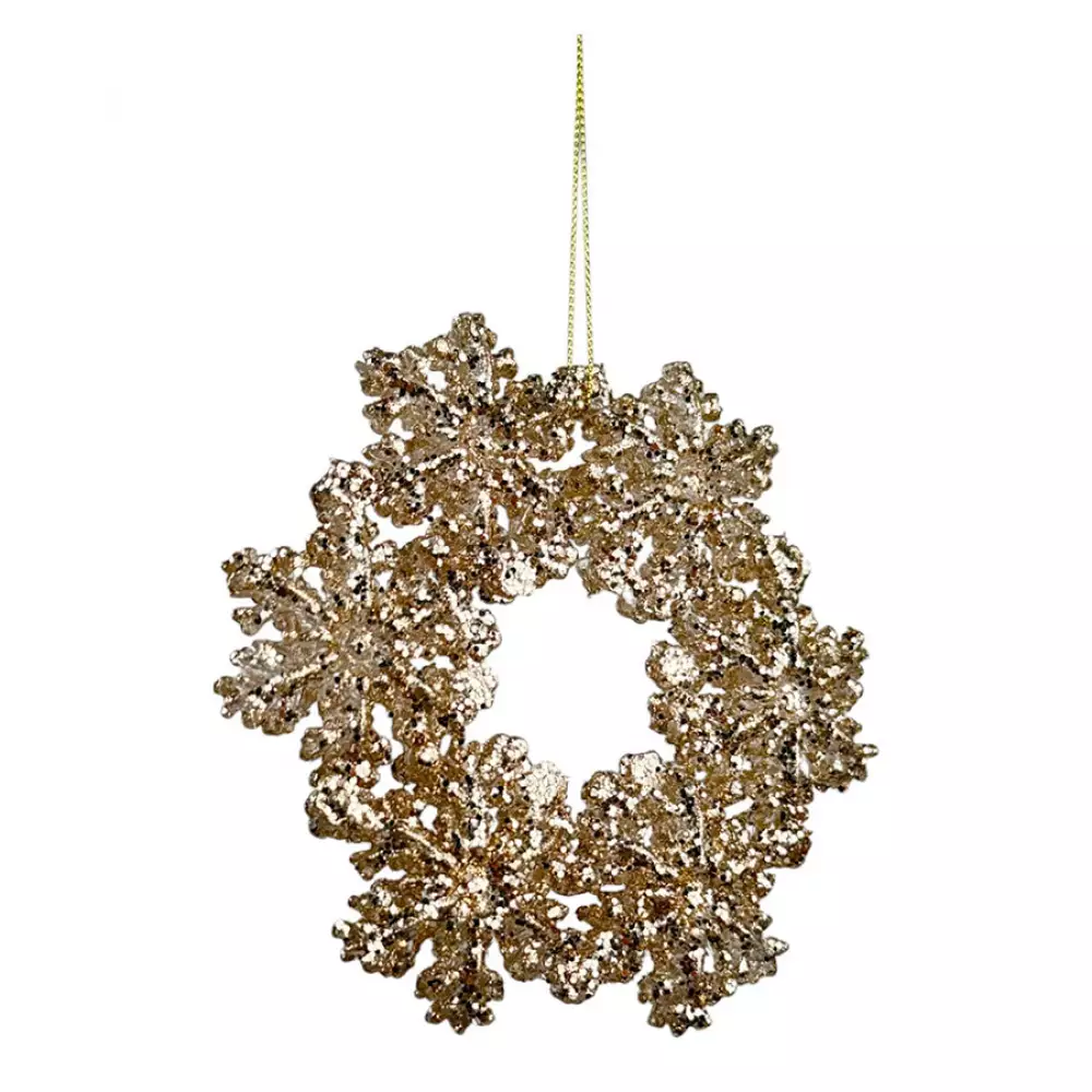 Adorno Arbol Santini Dorado Acrilico 130-4200934