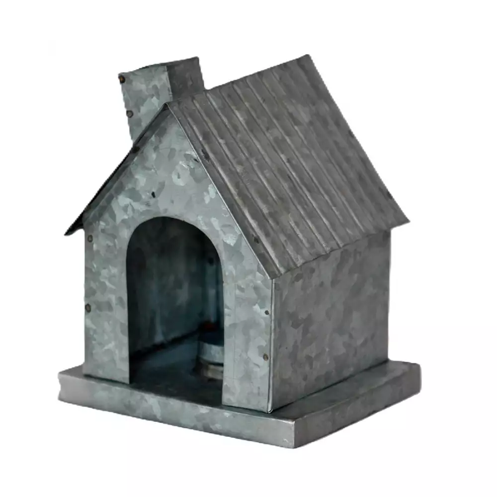 Adorno Casa Expressions Gso-21-8399 Metal 13X13Cm Blanco 1 Ud 1