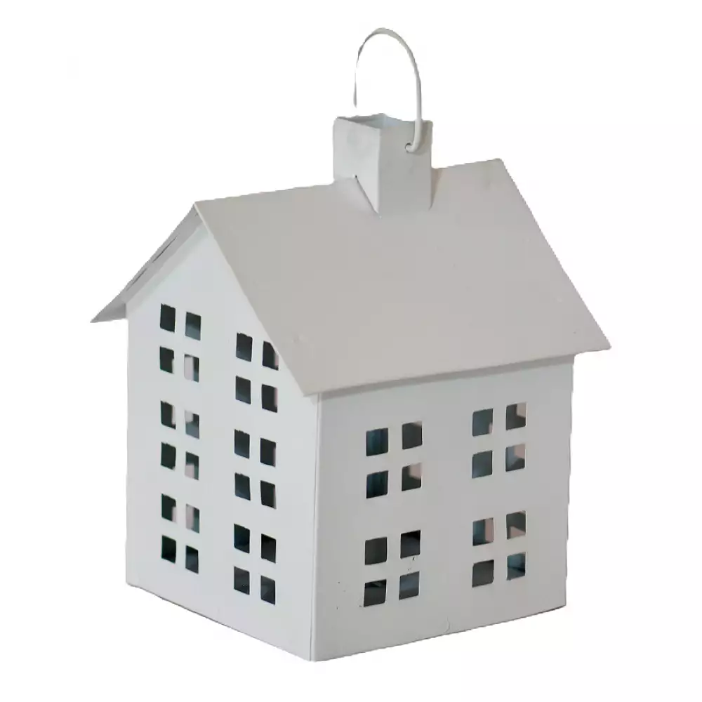 Adorno Casa Expressions Gso-4180 Metal 12X12Cm Blanco 1 Ud 14X1