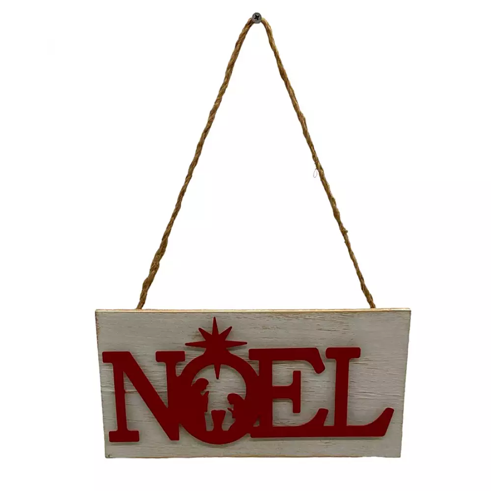 Adorno Colgante Navideño Joy Rojo Santini