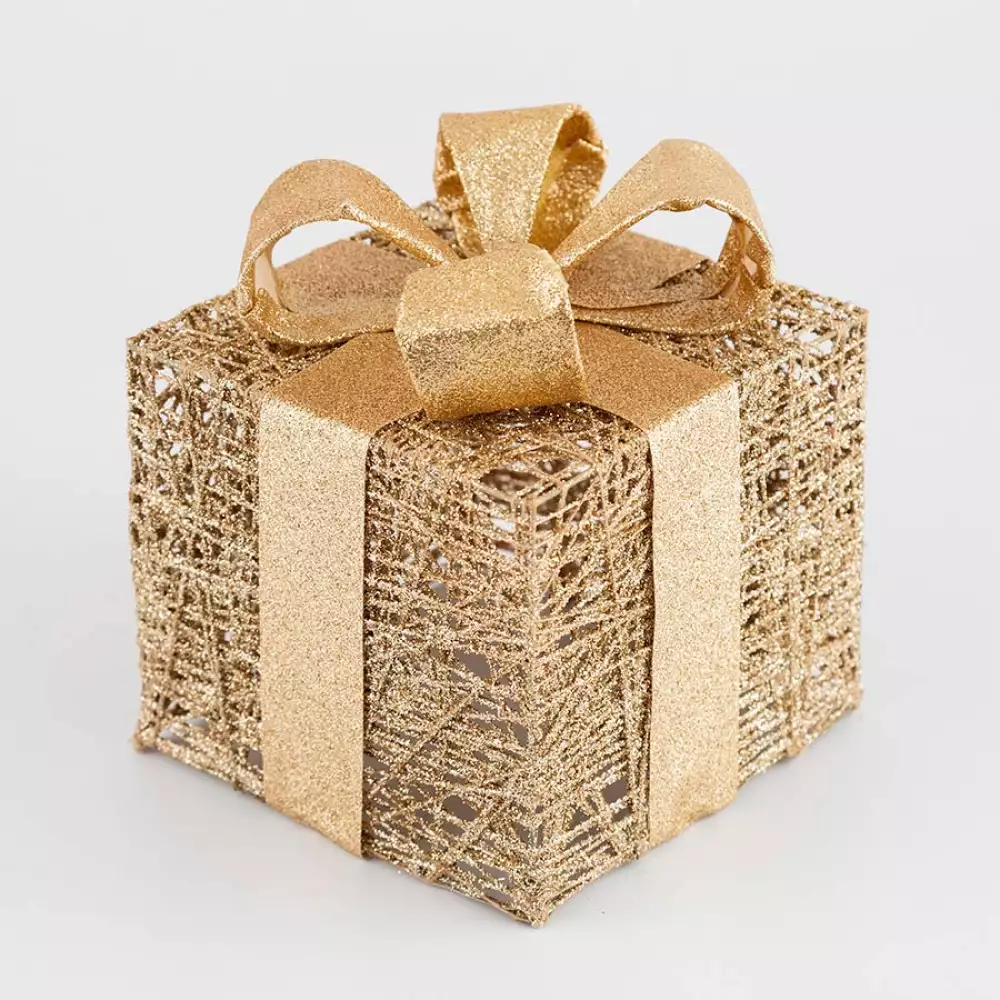 Adorno Regalo 13Cm Dorado 200-2100796