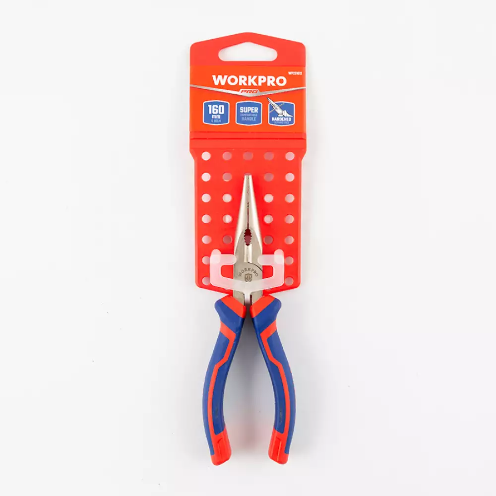 Alicate Workpro Punta 6 Aislado Wp231012