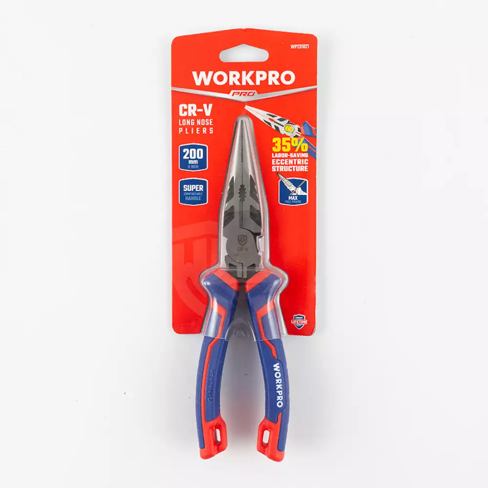 Alicate Workpro Punta 8 Aislado Wp231021