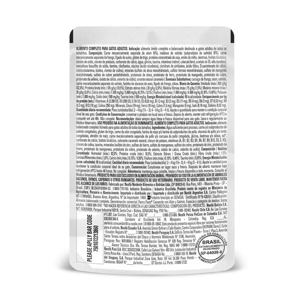 Alimento Humedo Gato Purina 85 Gr Salmon 12460542