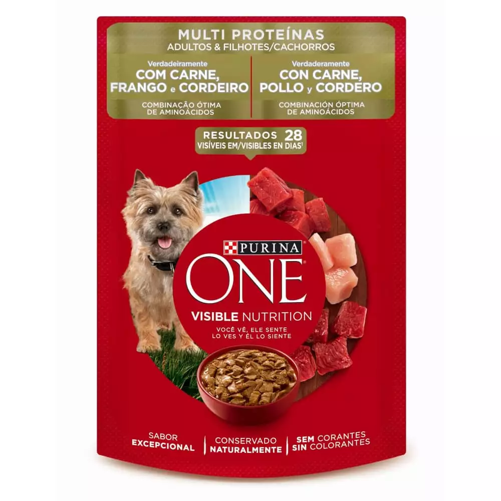Alimento Humedo Perro Purina One 85 Gr Cachorros A 1