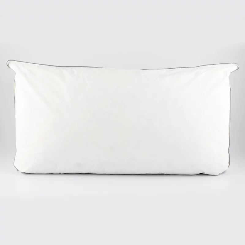 Almohada Expressions 50X90Cm Pluma Ganso 233 Hilos 100% Algodón Blanco Silver 