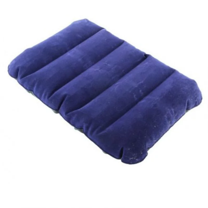 Almohada Intex Inflable 43X28X9Cm Azul Oscuro 3 Kg Plastico 68