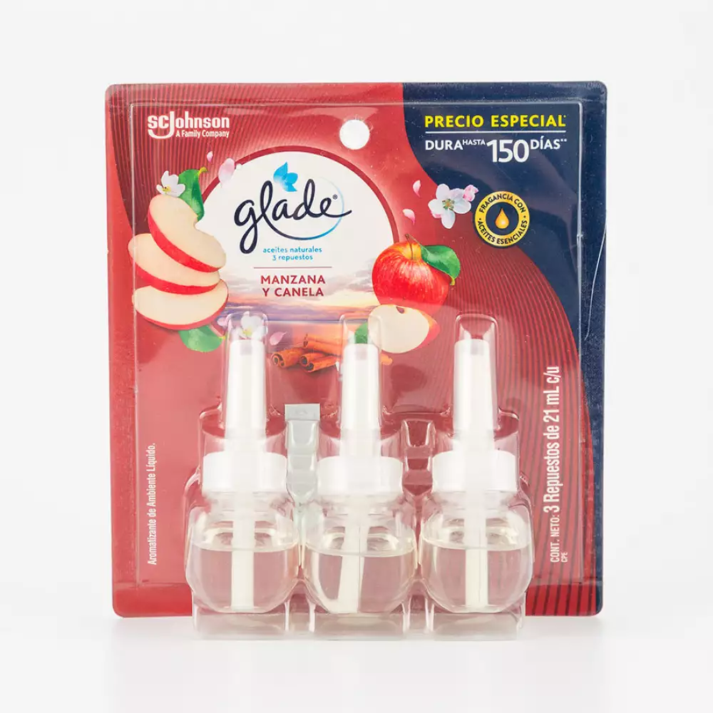 Ambientador Glade Electrico 3 Ud Surtido 346765