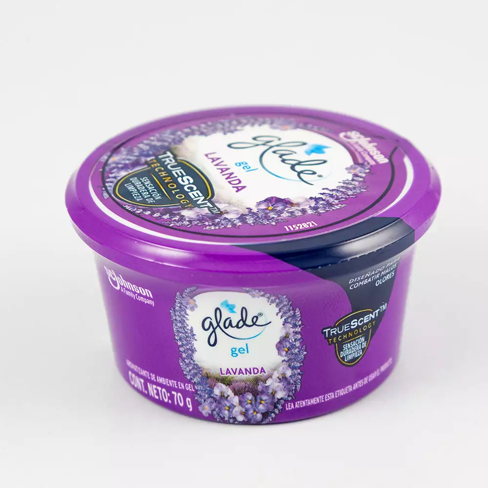 Ambientador Glade Gel .98 Kg 70 Ml Lavanda 344525