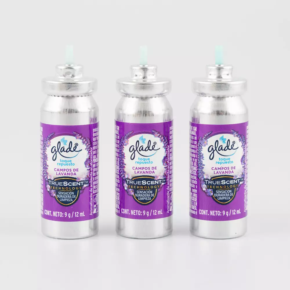Ambientador Glade Toque 36 Ml 3 Ud Lavanda 679168