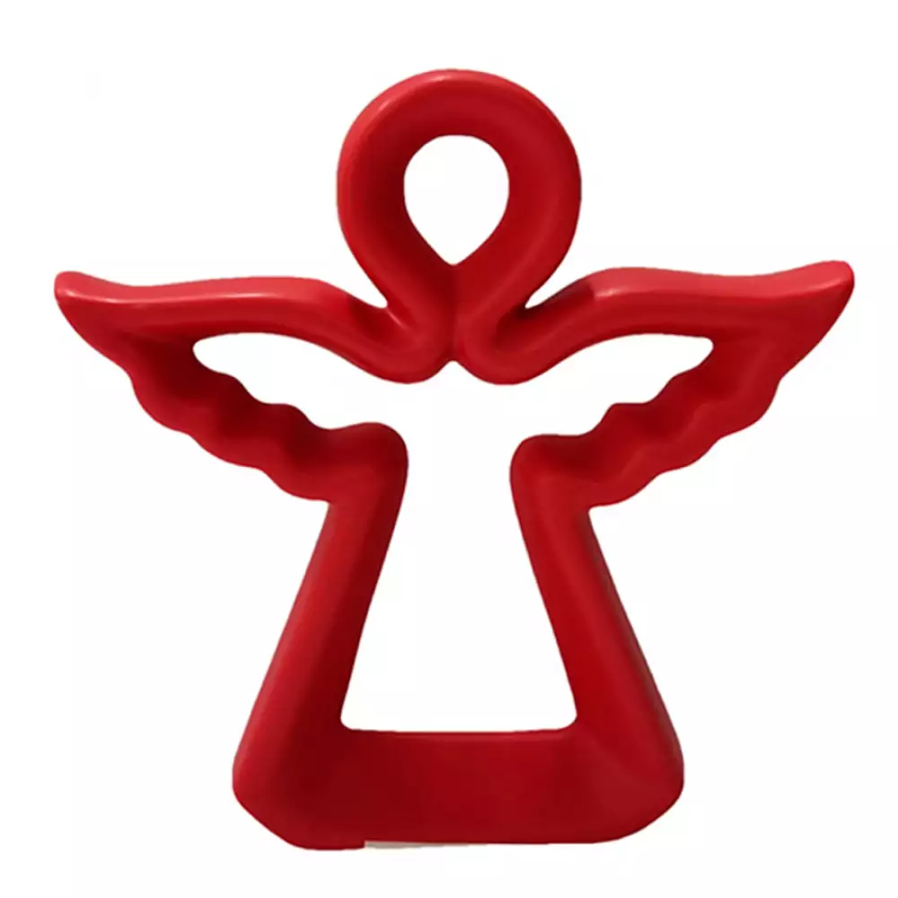 Angel Navideño Rojo Miro