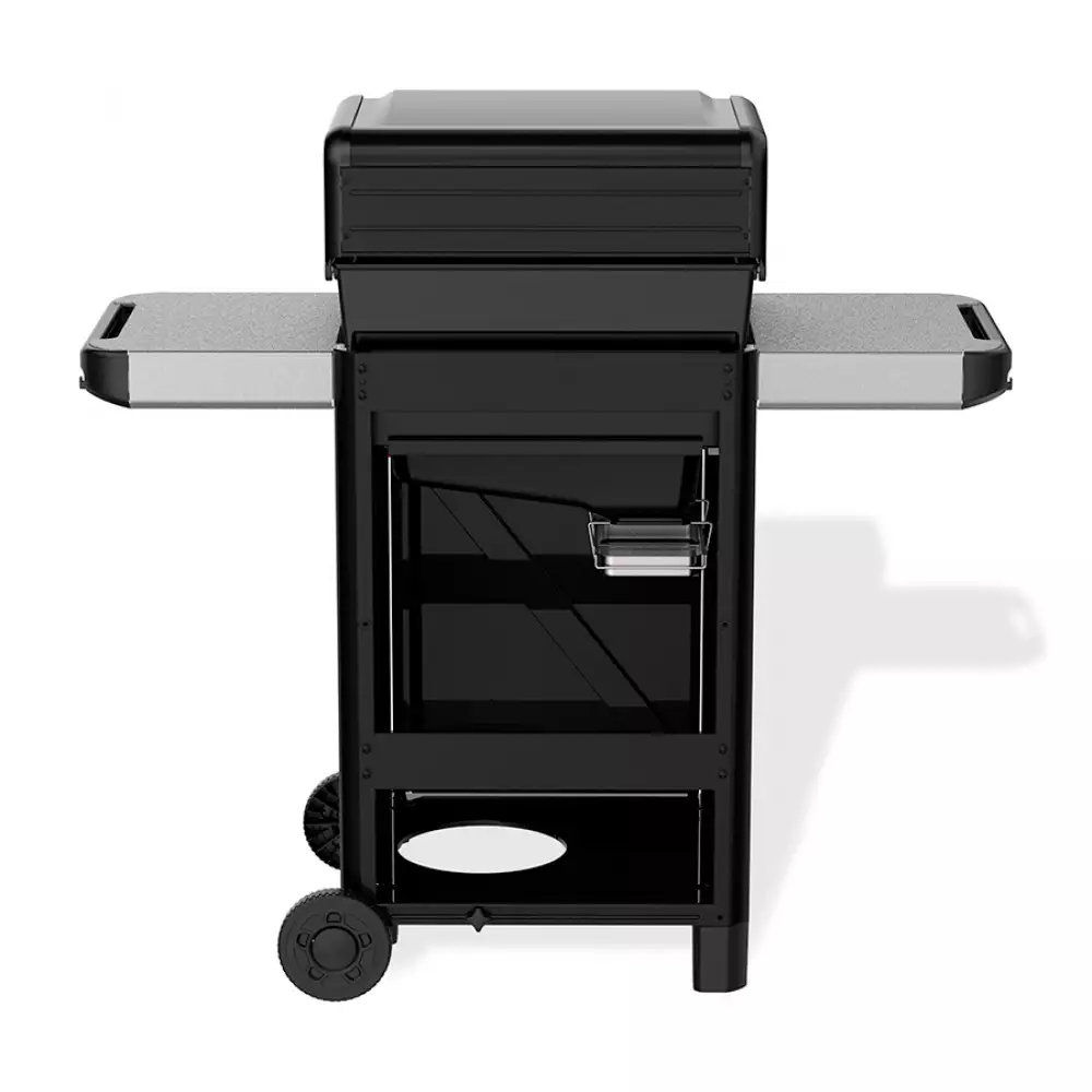 Asador A Gas Weber Spirit E210 2 Quemad 122X117X67Cm Negro Acero