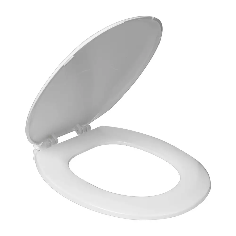 Asiento Sanitario Boccherini Redondo Tradicional Blanco Polipro