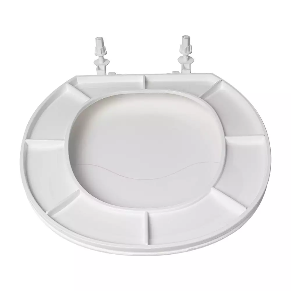 Asiento Sanitario Boccherini Redondo Tradicional Blanco Polipro