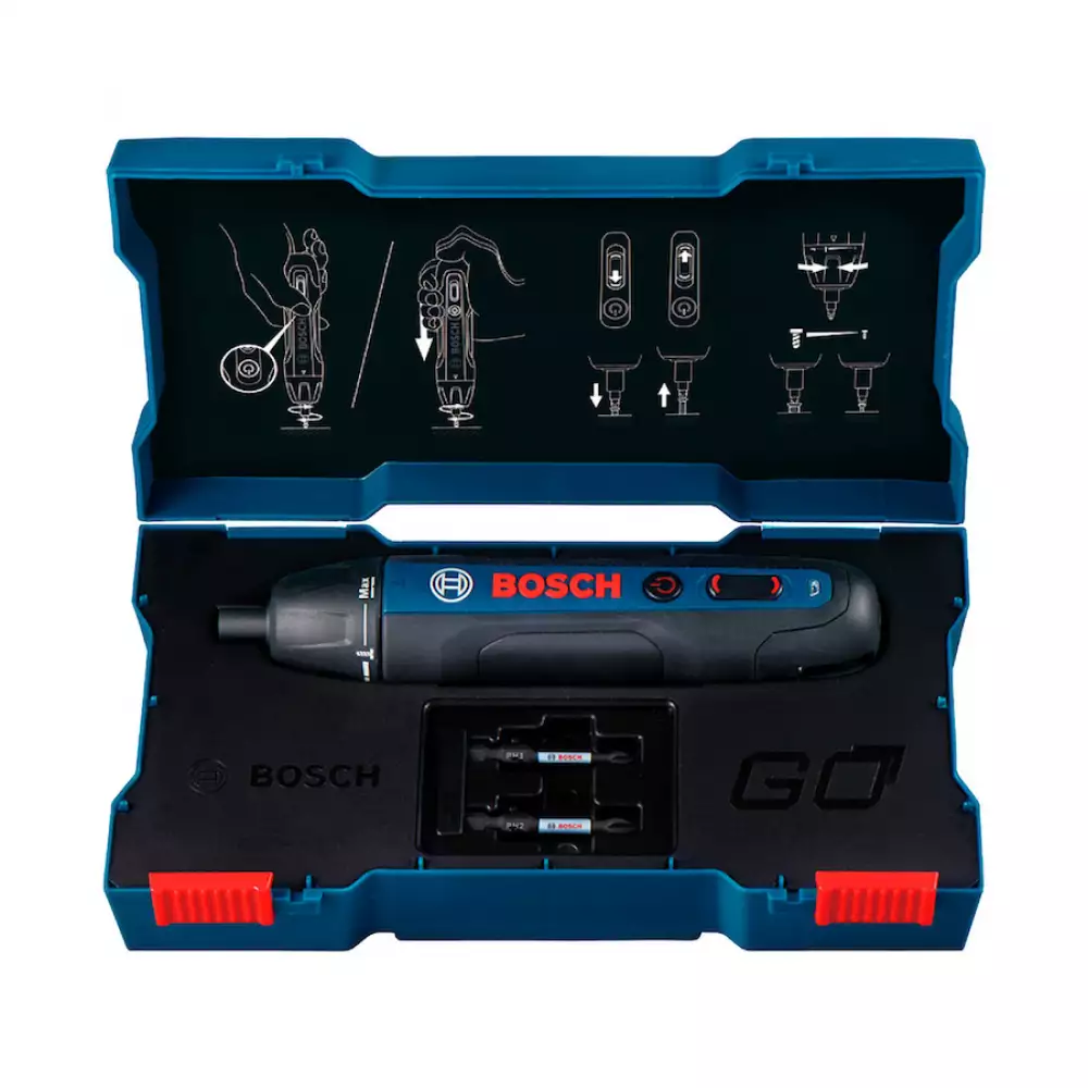 Atornillador Bosch Inalambrico Go2 4 V 0601.9H2.1E0-000