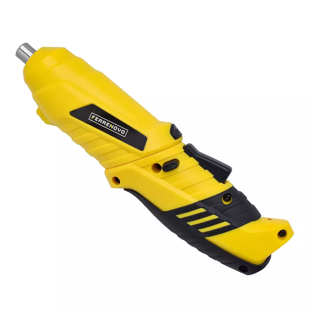 Atornillador Inalambrico 3.6V Con Accesorios Color Amarillo