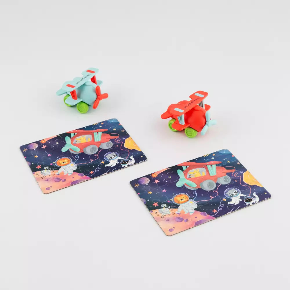 Avion Maypa Rompecabezas 12X7Cm Plastico