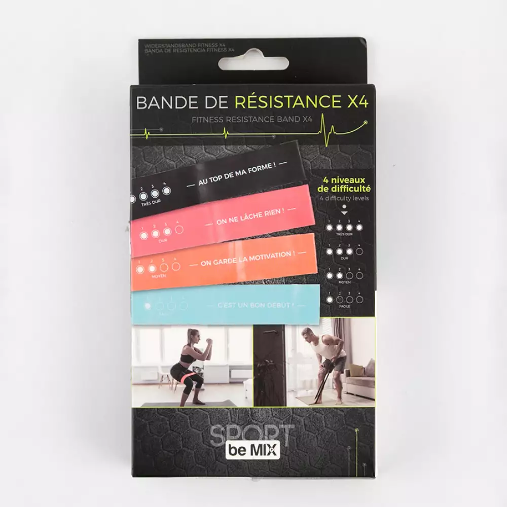 Banda Be Mix Surtido 4 Ud Caucho Sp0001