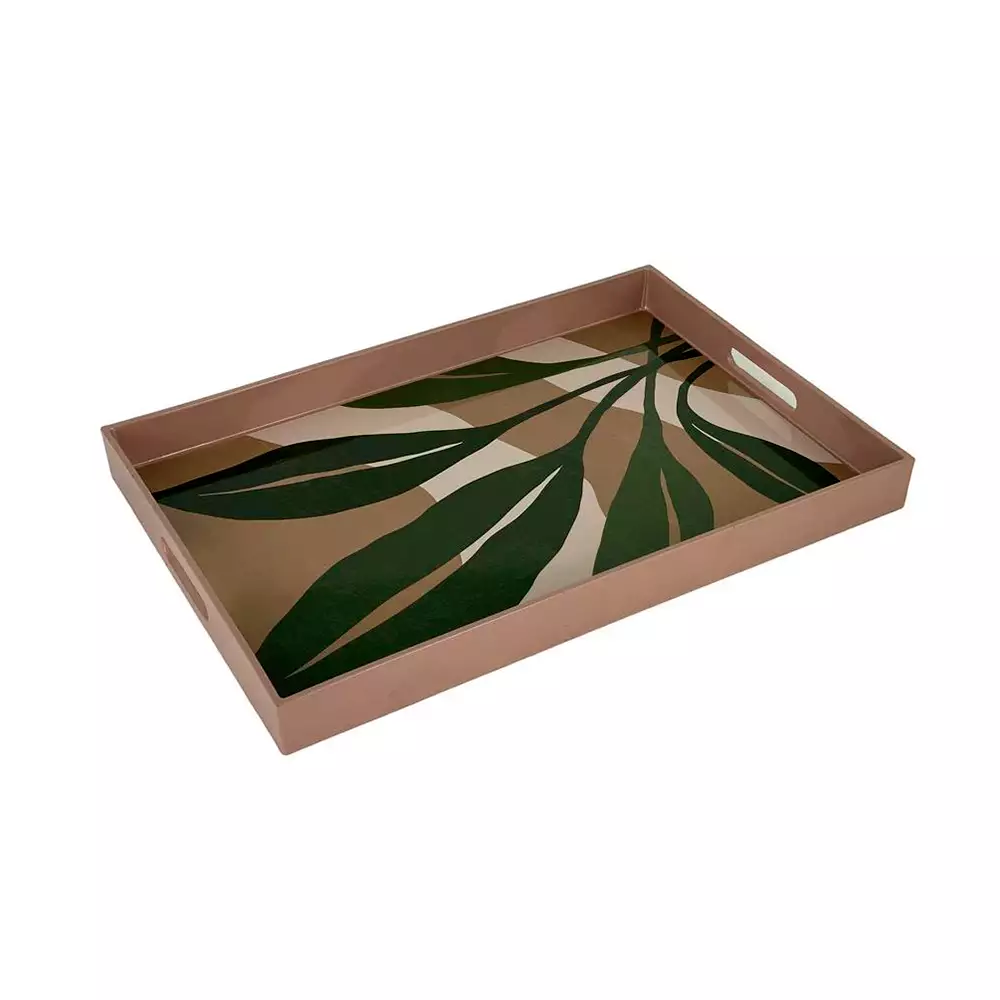 Bandeja Concepts Savanna 30X4X45Cm Marron Plastico 420-105390