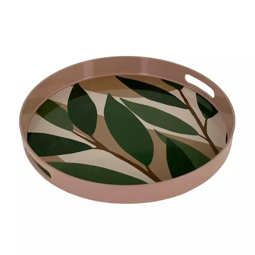 Bandeja Concepts Savanna 34X4X34Cm Marron Plastico 420-105399