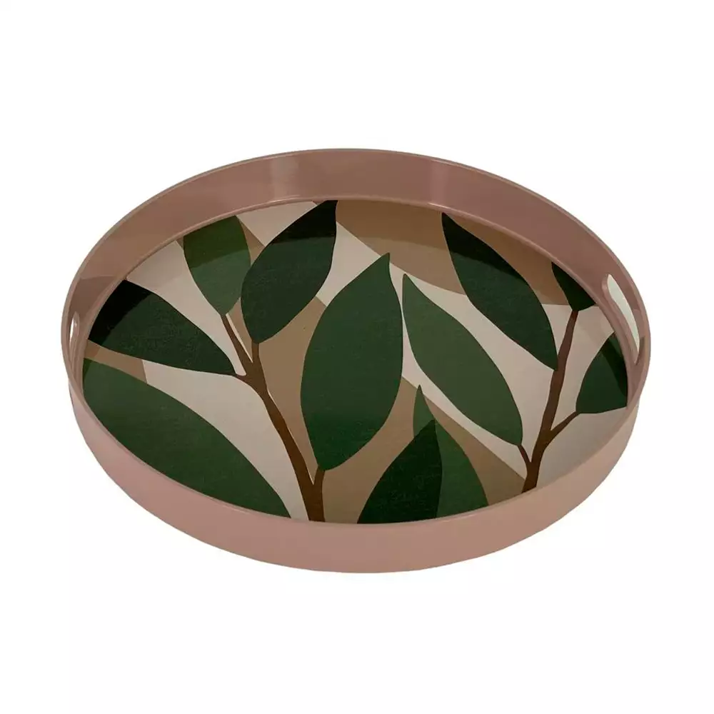 Bandeja Concepts Savanna 34X4X34Cm Marron Plastico 420-105399