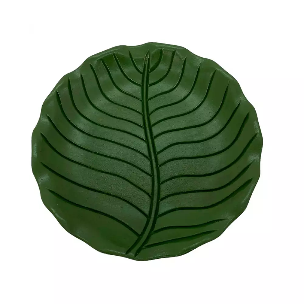 Bandeja deco concepts jade collection 33x33cm verd