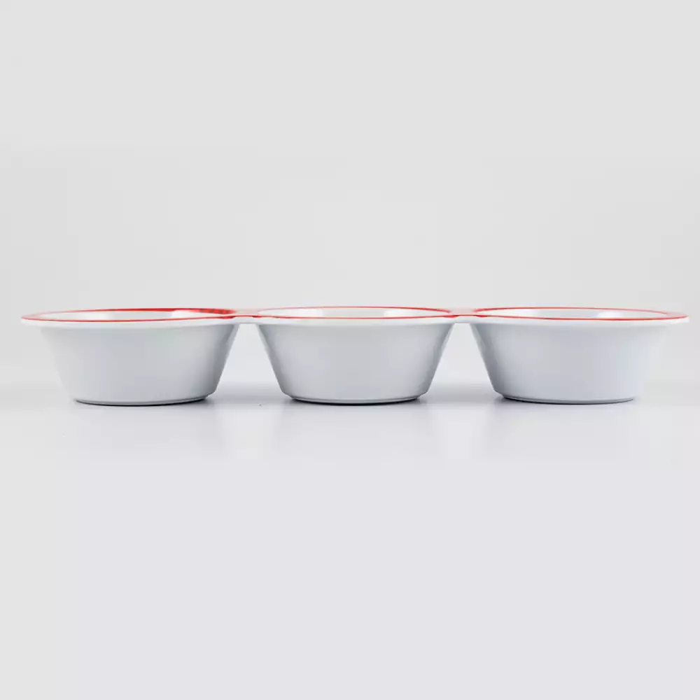 Bandeja entremesero navideño muñecos tradicional 37.5x13x5cm