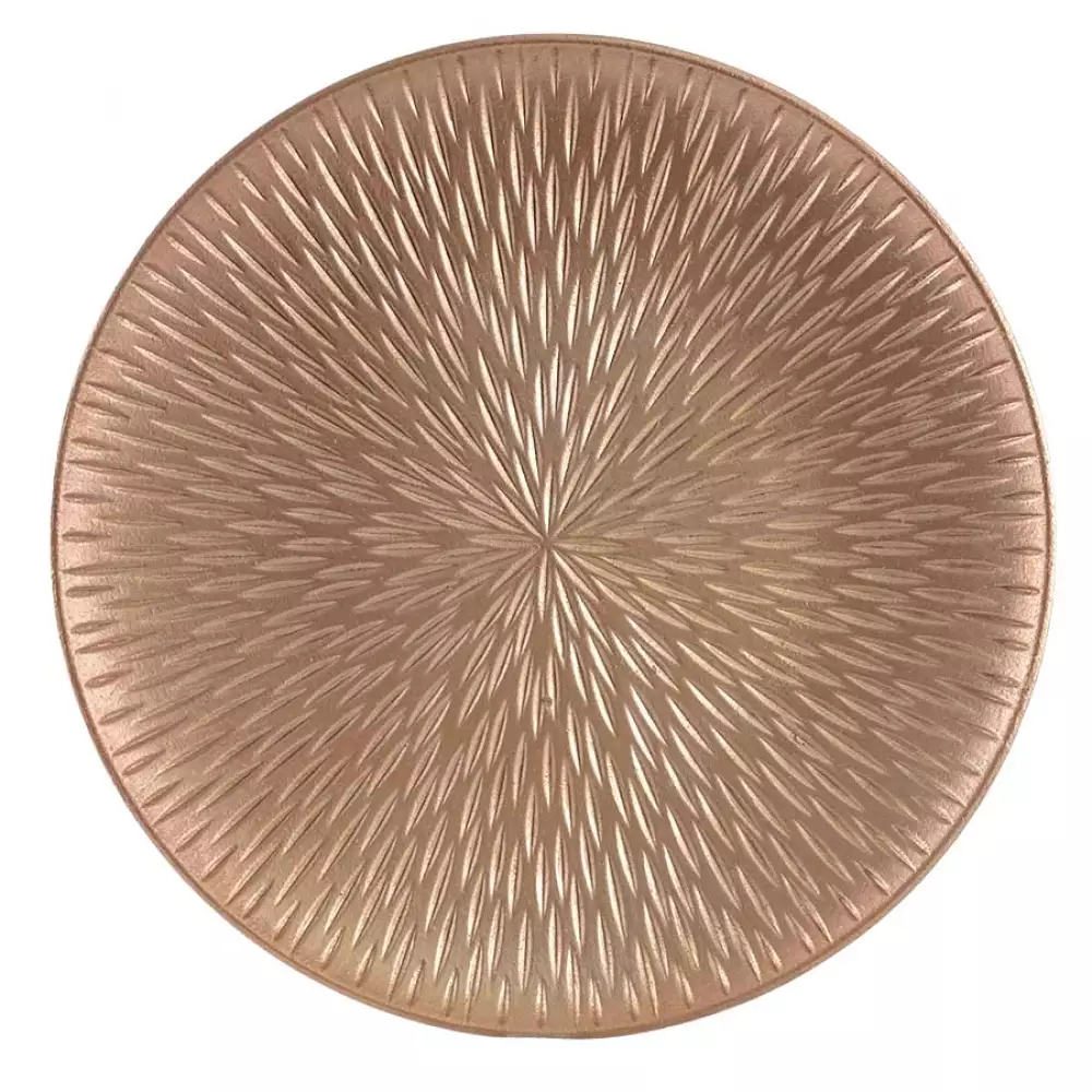 Bandeja Nav Oro Rosa Deco 29.2X29.2X3Cm Santini 20