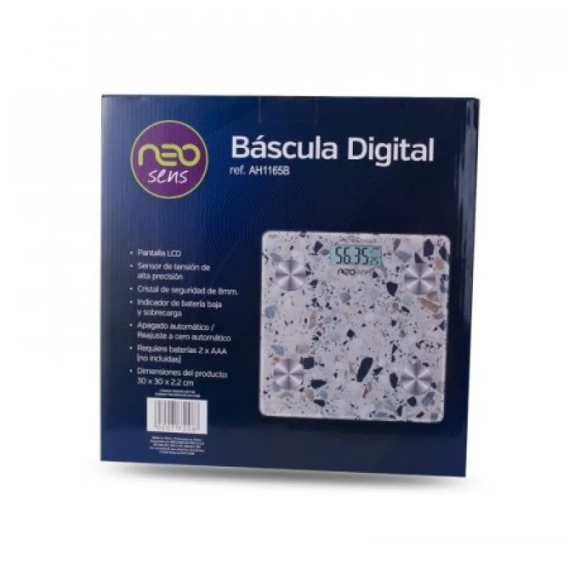 Bascula Neo Sens Digital Terrazo Ah1165B