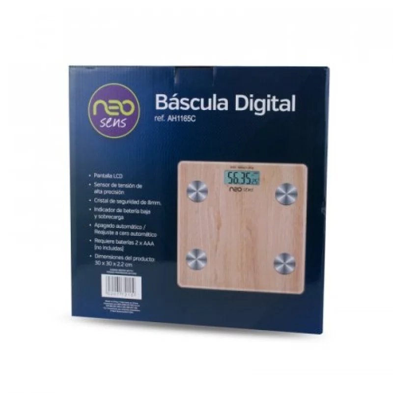 Bascula Neo Sens Digital Wood Ah1165C