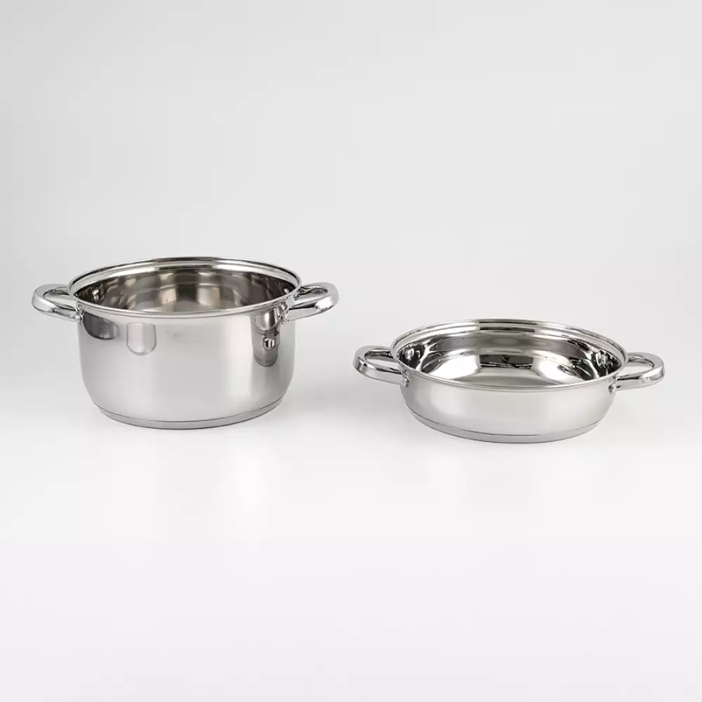 Bateria De Cocina Expressions 7 Ud Acero Inoxidable