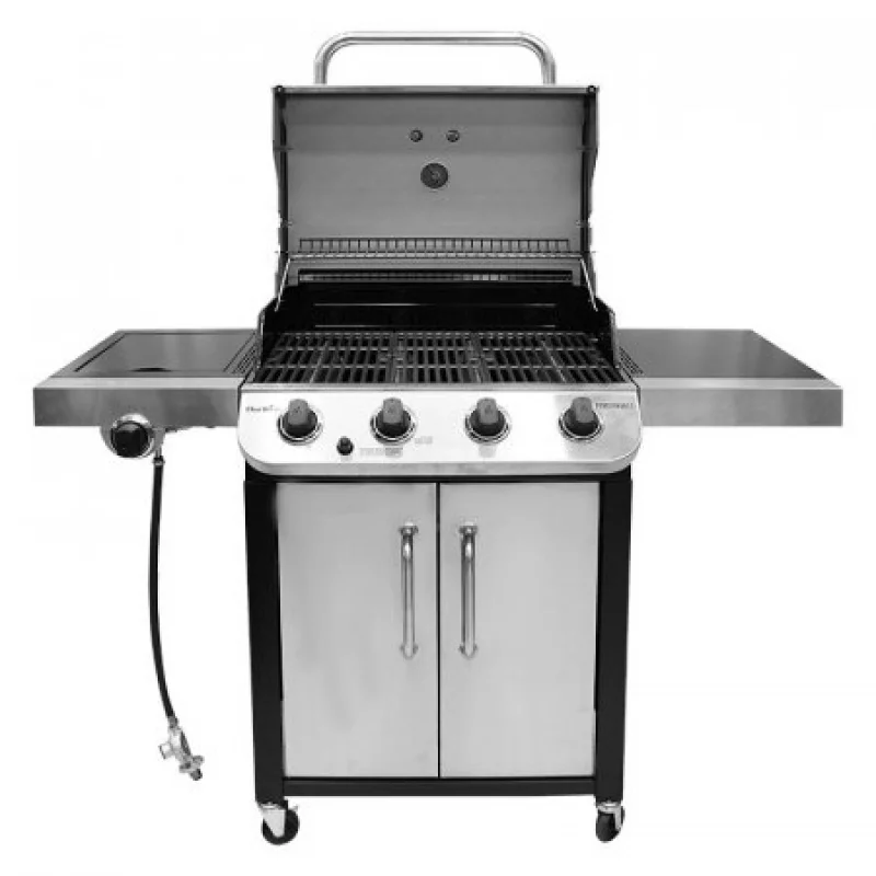Bbq A Gas 4 Quemadores Char Broil Plateado
