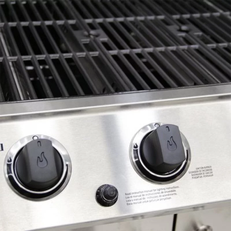 Bbq A Gas 4 Quemadores Char Broil Plateado