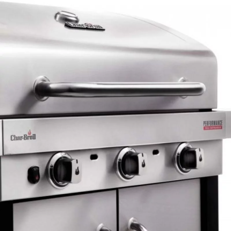 Bbq A Gas Charbroil 3 Quemadores + Later Sistema Infrarojo
