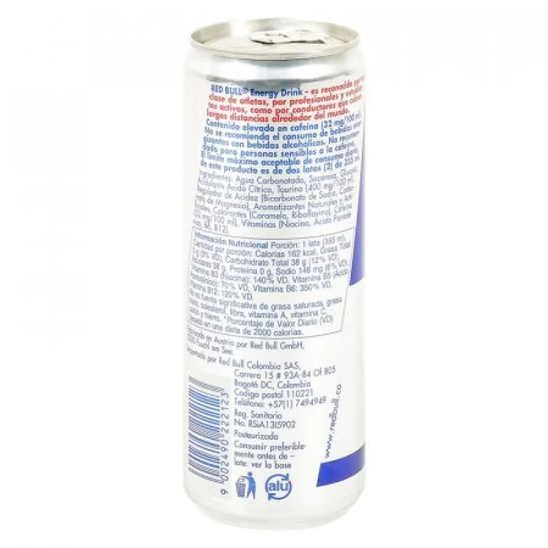 Bebida Energizante Red Bull Limitada 355ML