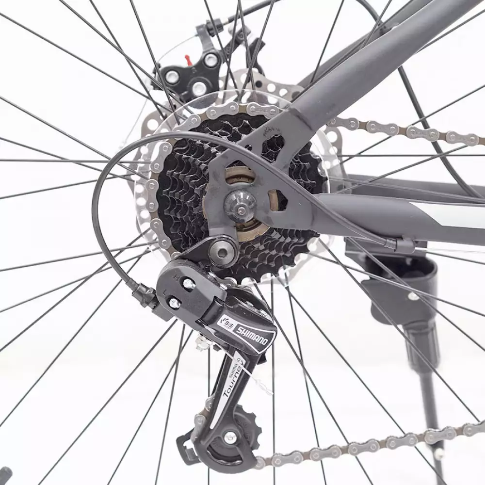 Bicicleta acero Clark Bike Charge rin 27 -7 velocidades SHIMANO