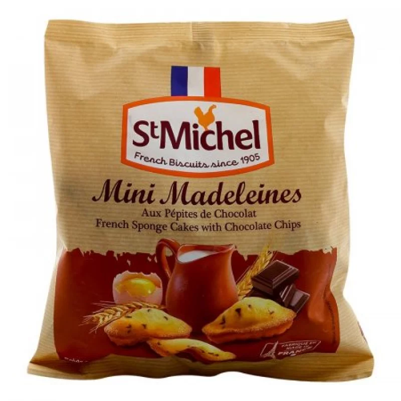 Bizcochos St Michel Ips Chocola Bolsa .01 Lb Madeleins X 175Gr C