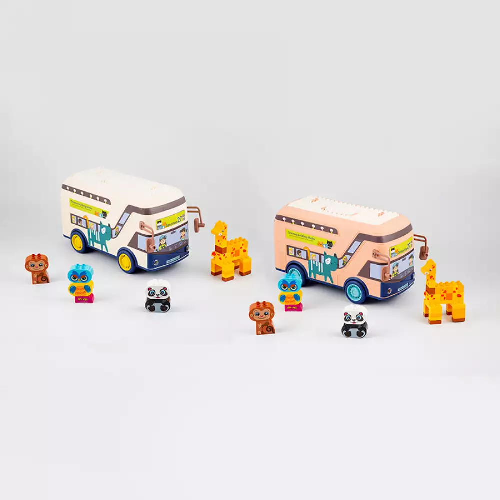 Bloques Bus Maypa 43X19Cm 136 Pz Plastico 832-46-A93179