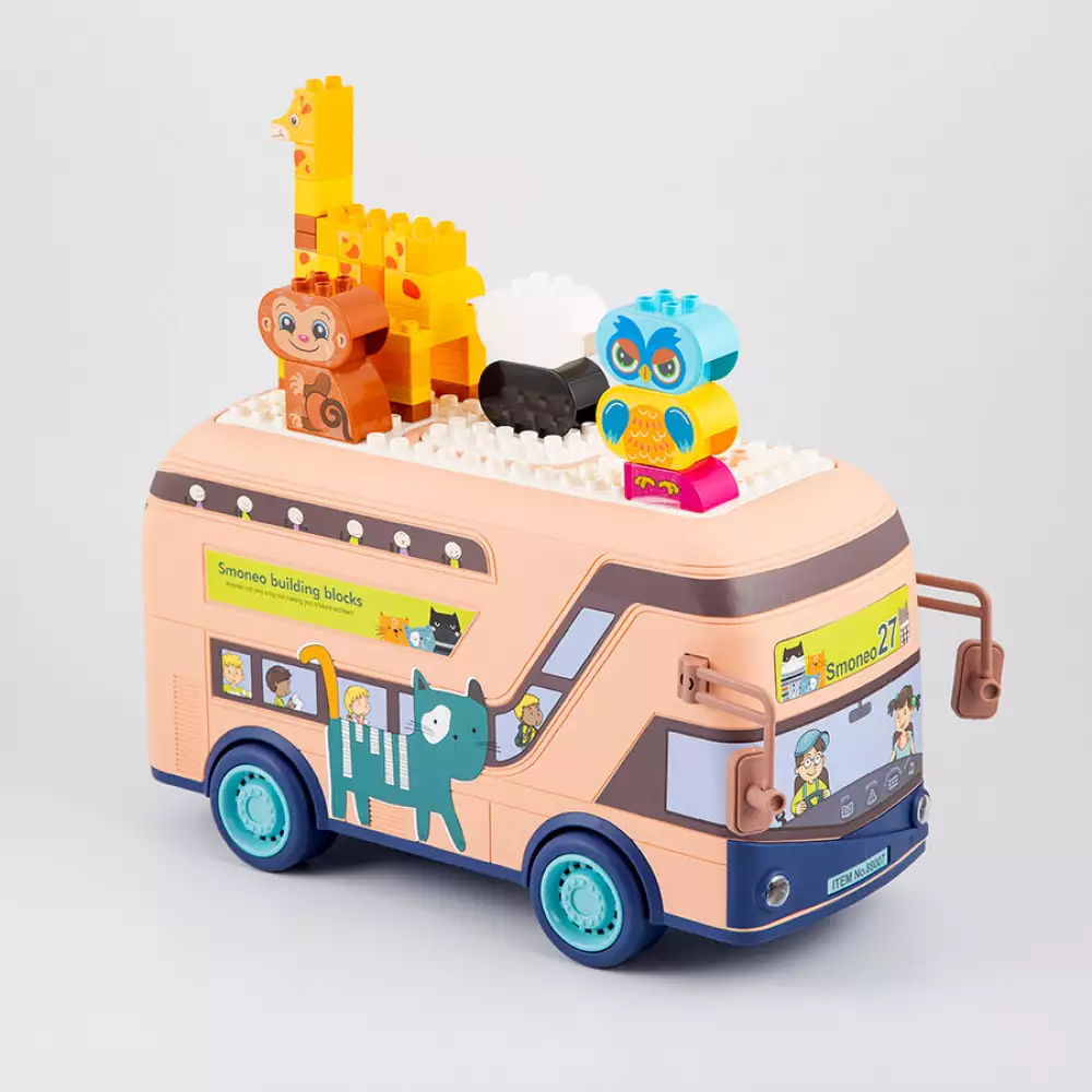 Bloques Bus Maypa 43X19Cm 136 Pz Plastico 832-46-A93179