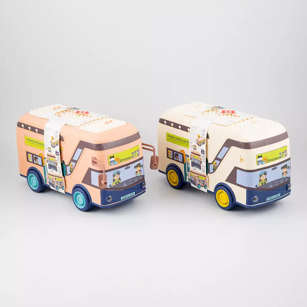 Bloques Bus Maypa 43X19Cm 136 Pz Plastico 832-46-A93179