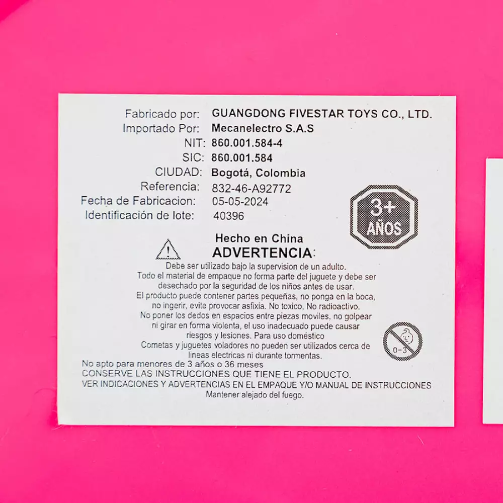 Bloques Maypa 28X9Cm Rojo Plastico 832-46-A92772