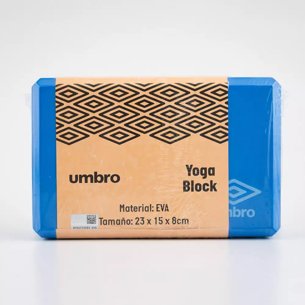 Bloques Yoga Umbro 23X15X8Cm Azul Claro Eva 115650054