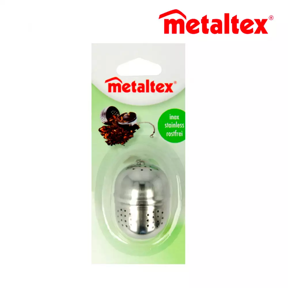 Bola Té Acero Inoxidable Metaltex