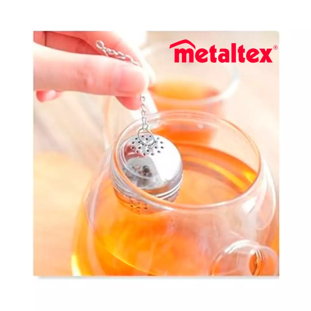 Bola Té Acero Inoxidable Metaltex