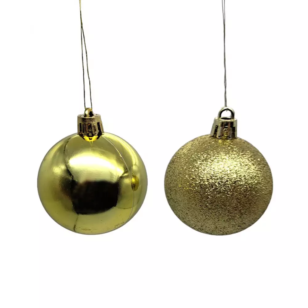 Bolas navideñas dorado 14Pzs 5cm Expressions GS01C03021