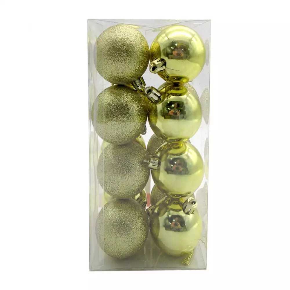 Bolas navideñas dorado 14Pzs 5cm Expressions GS01C03021