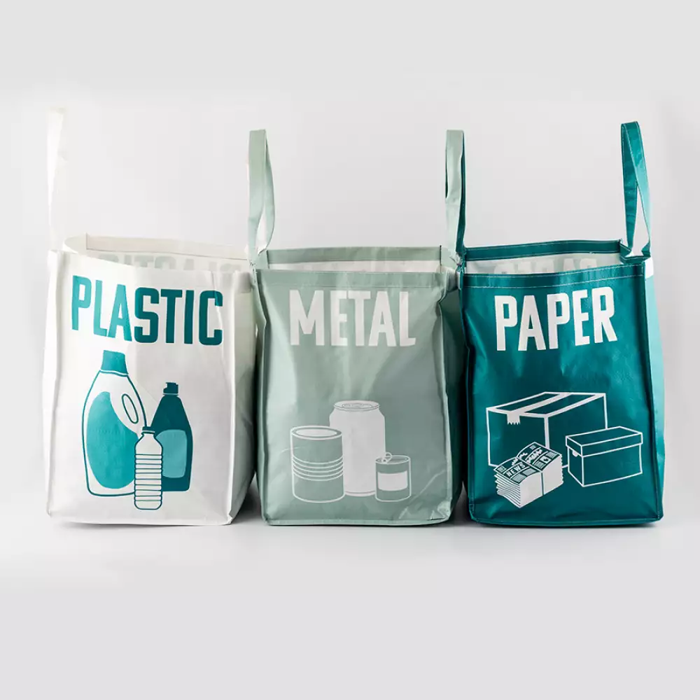 Bolsas Reciclaje FC4910030 Polipropileno con Velcro